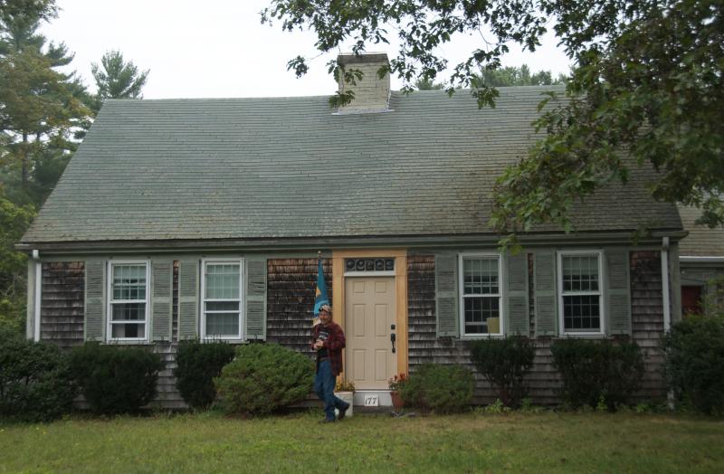 The Duggans don't want to make any major changes to their 300-year-old "crooked" house. BY GEORGIA SPARLING