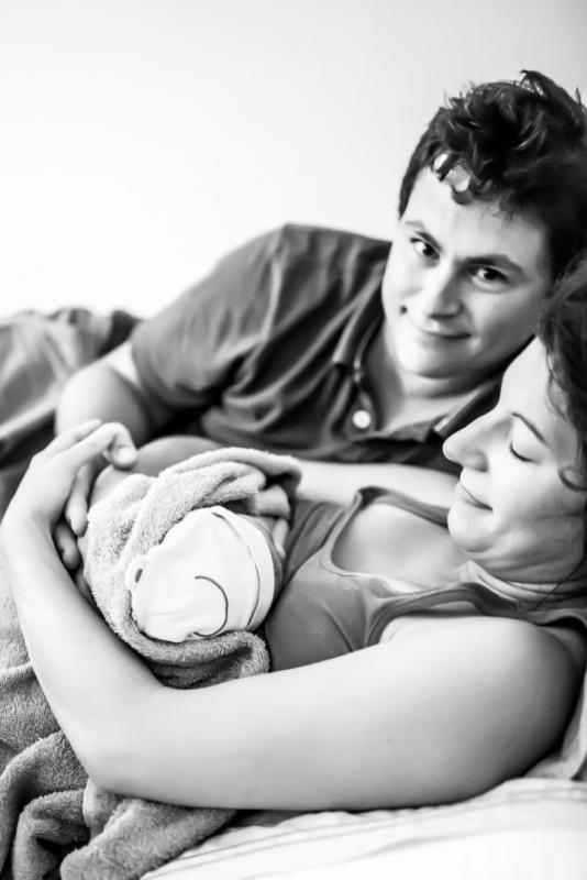 "I love nothing more than birth. It’s just such a miraculous thing. I always feel like I’m at home when I’m at that stage of life and that moment," said Hurlbut COURTESY ANNE HURLBUT