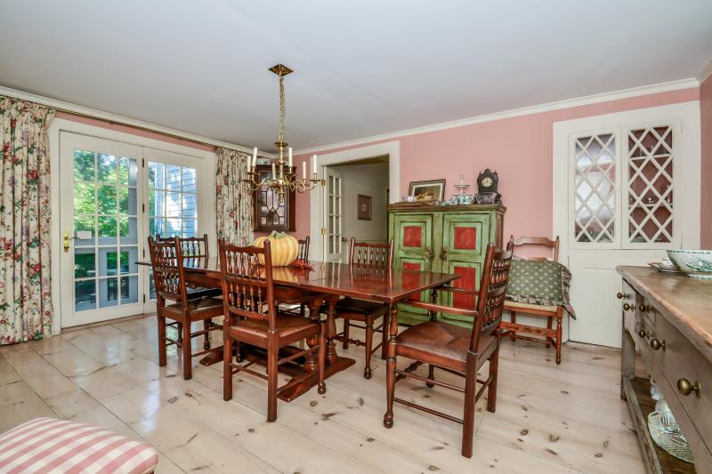 The dining room has served many guests, from parents dropping their children off at Tabor Academy to wedding guests. COURTESY GEORGE MCTURK