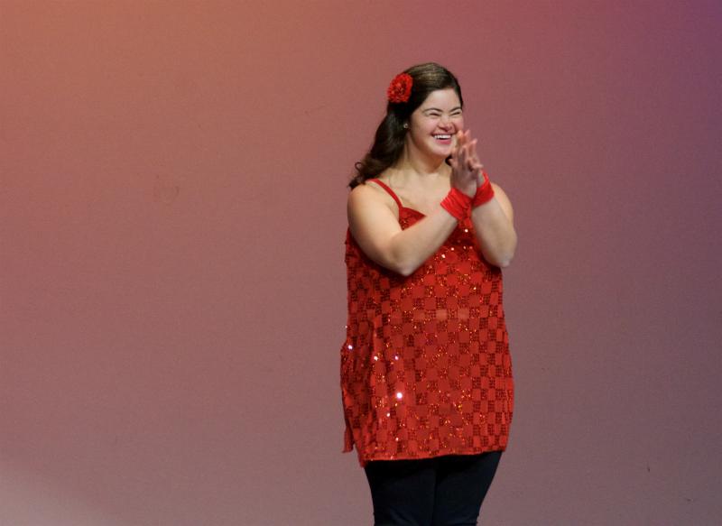 Amanda Thomas danced to a jazz number and later won the Miss Inspirational title. BY GEORGIA SPARLING