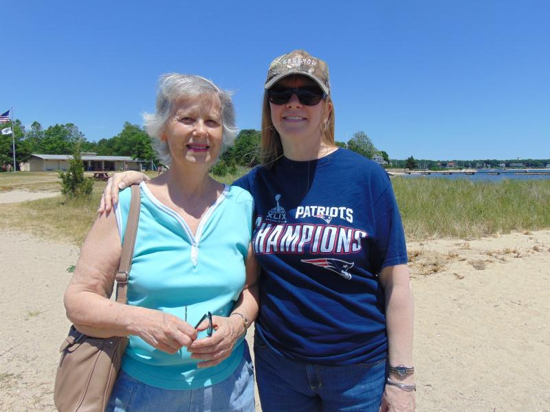 Mary Lou McGill and her daughter Elizabeth McGill have many memories at Silvershell. "I think of Grammy," Elizabeth said. Mary Lou thinks of when she was little. "I used to come here for swimming lessons when I was 7 or 8," Mary Lou said. "Now I'm in my 70s, so I've been coming here a long time." BY TANNER HARDING