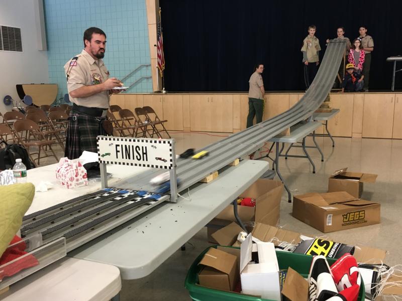 PHOTOS: Pinewood Derby gives cub scouts a day on the track