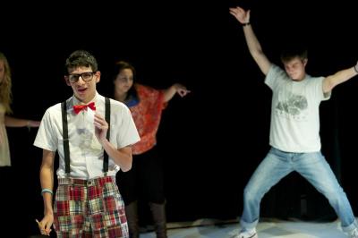 The quintessential geek at the high school dance can't seem to get a girl. COURTESY HARRIET WILLEMSEN