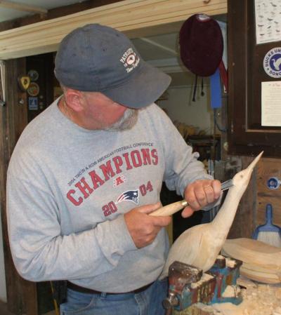 Mike McCarthy has spent the past 30 years working on his skills as a bird carver. COURTESY MIKE MCCARTHY
