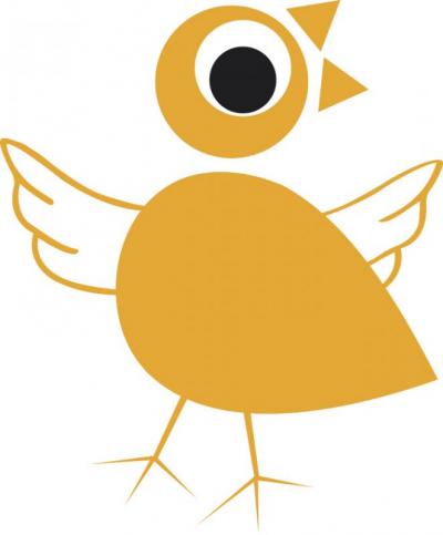 In honor of the eggshells that inspired Ovtene, the company's logo is a chicken. COURTESY ARCADIA NORTH AMERICA