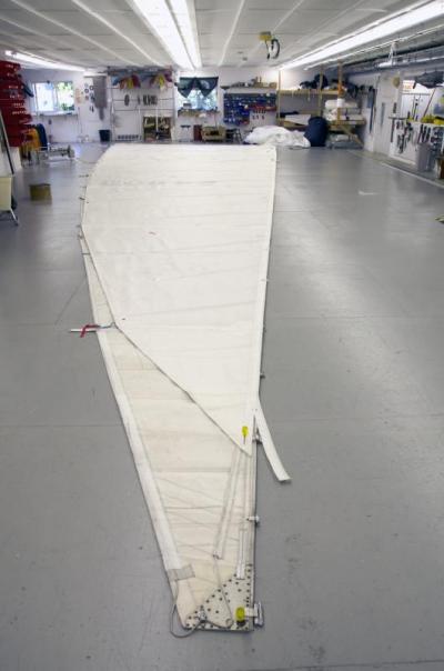 The sails are now designed using three-dimensional software and crafted from high-tech, synthetic sailing fabric. BY GEORGIA SPARLING