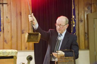 A handmade "snapper" for gathering cranberries was estimated to be made in the 1860s. Callan said it was worth around $175 because it was a unique piece. BY GEORGIA SPARLING