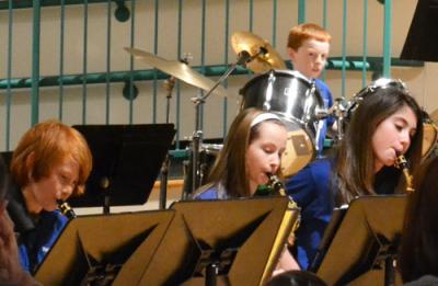 The Sippican School Jazz Band performed the "James Bond Theme Song" during the school's Winter Concert last week. For video of the performance, check out the home page. BY JENNIFER HESHION