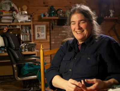 Sanders balances the "ultramodern" during the days at her jobs and spends many weekends learning and practicing ancient crafts. BY GEORGIA SPARLING