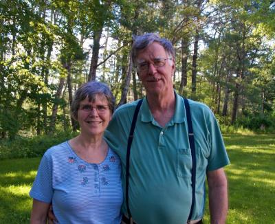Barbara and Bob Sanderson took over Jonathan's Sprouts from a friend. The couple's Marion home is only a few miles from the Rochester barn which produces the majority of their sprouts. BY GEORGIA SPARLING