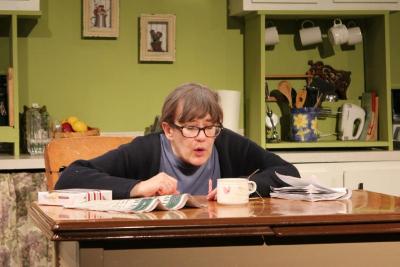 Kim Teves plays the eldest sister Lenny Magrath whose sisters have forgotten her birthday. BY HOLLIE DANHAUSER