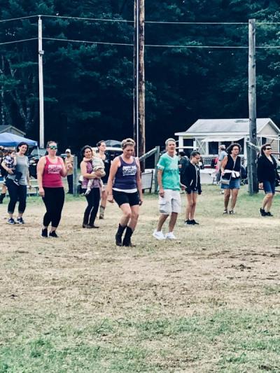 Beginners and experienced line dancers enjoyed the music provided by DJ Howie Plaud throughout the weekend. BY CHRIS REAGLE