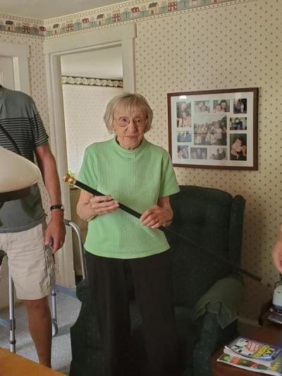 Boston Post Cane Awarded To Rochester Woman Age 101 Sippican