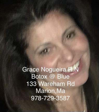 In partnership with Dr. Jeffrey Gold, Grace Nogueira R.N. brings to the south coast communities preventative and anti-aging medicine. Grace has been a registered nurse for over 25 years and opened Botox@ Blue located inside Blue Hair Salon and Day Spa in 2020. Grace offers Botox, Dermal fillers(Juvederm)Collagen Stimulating therapies and an array of wellness injections and vitamin IV drips, tailored to individual wellness goals. Grace Nogueira R.N.