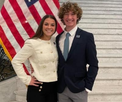 Old Rochester Regional High School students Emerson Gonet and Jaymison Gunschel will serve on Gov. Maura Healey’s Youth Advisory Council, a committee composed of young people across Massachusetts that will advise the Healey administration on issues impacting the state. Source: Old Rochester Regional School District