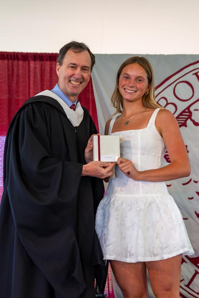 Mattapoisett resident Sarah Adams won the Faculty award. Source: Molly Rodenbush