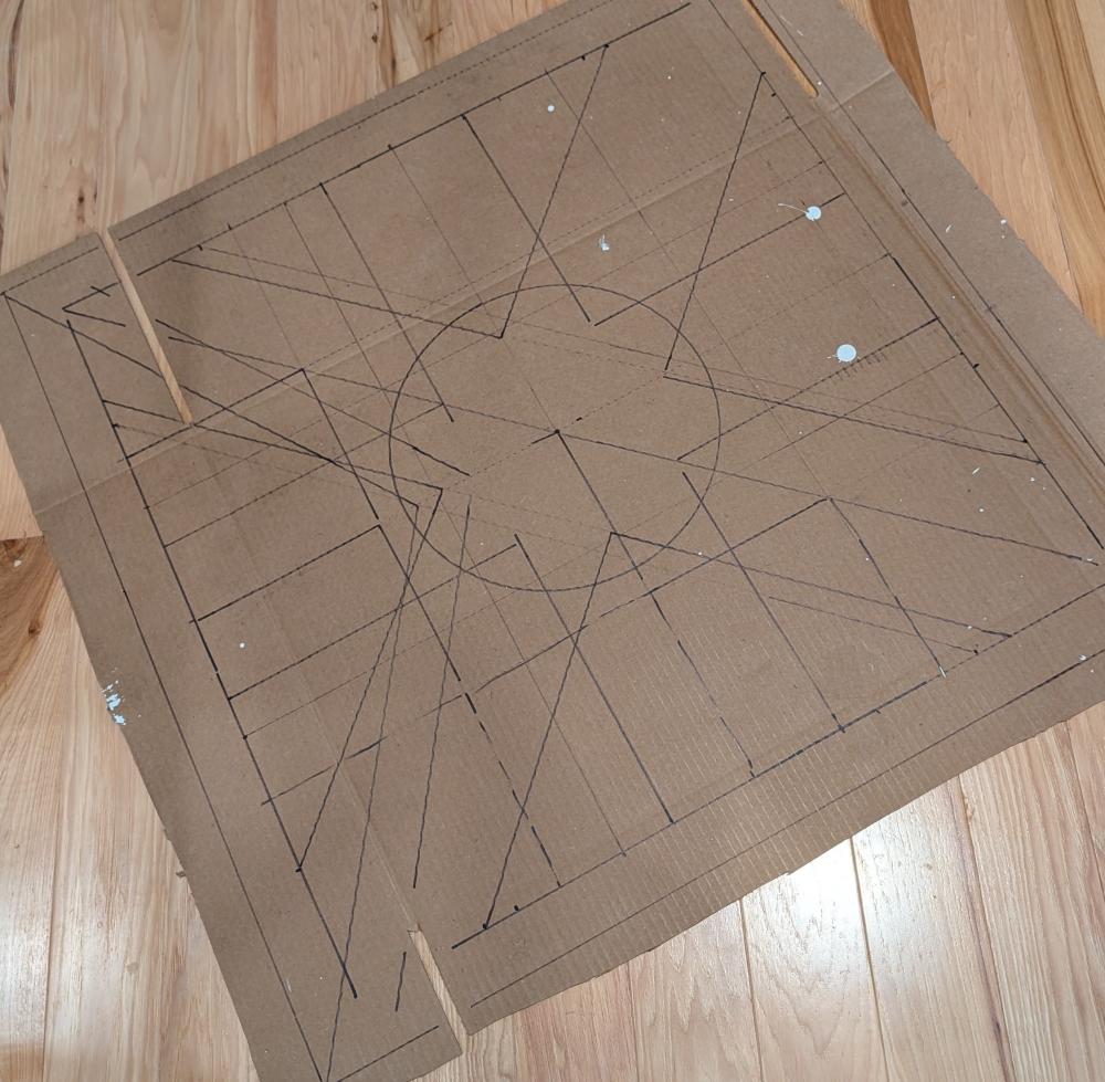 A design draft for Mike Malone's proposed art installation. Source: Mike Malone