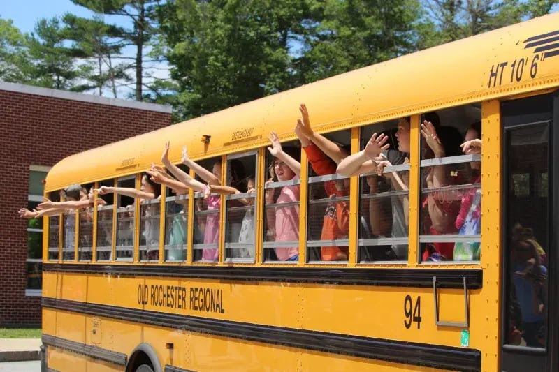 Back-to-school season brings safety precautions for students and drivers. Photo source: ORR School District