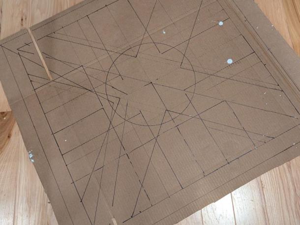 A design draft for Mike Malone's proposed art installation. Source: Mike Malone