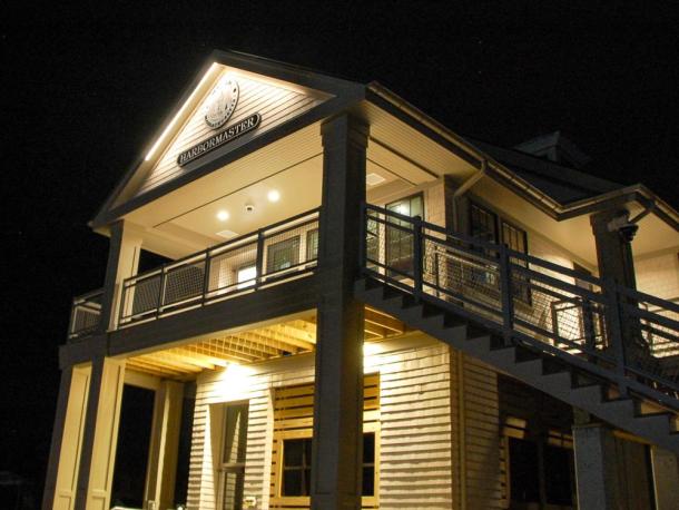 The Harbormaster's Office and the Maritime Center are located at 1 Wharf Island Road. 