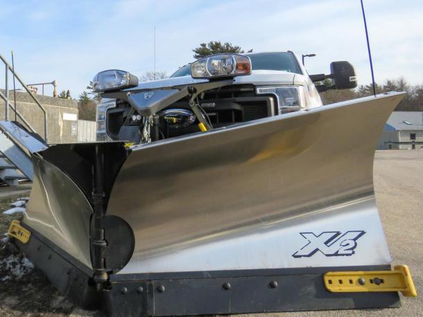 Crews across Mattapoisett, Marion and Rochester are hooking up plows and preparing for the incoming snowstorm. Photo by Grace Roche
