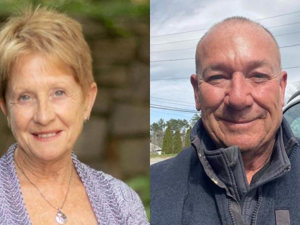 Kathy Eklund and Michael King.