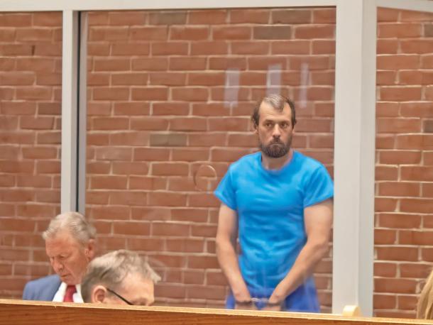  Theodore Labelle was arraigned in Wareham District Court on Monday, Aug. 10. Photo by Abby Van Selous 