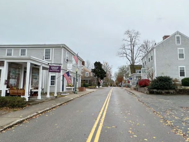 Front Street is one location traffic calming measures have been installed in Marion. File photo