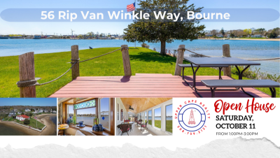 Open House 10-11-2025 from 1-3pm at 56 Rip Van Winkle Way, Bourne