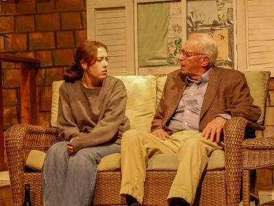 Jade Beauregard and Donn Tyler play Catherine and Robert, brilliant father and daughter mathematicians. 