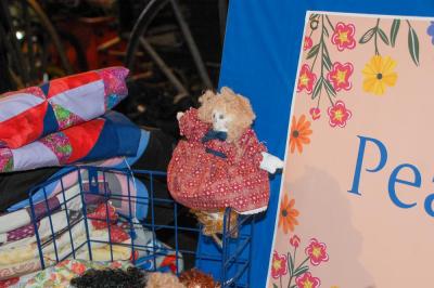 Deb Tower from Marion makes quilt crafts.