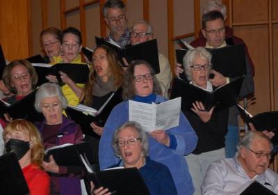 The group is preparing for their concert Sunday, Dec. 7. 