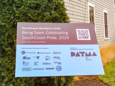 The exhibit is a collaboration between the art center and the Massachusetts Design, Art, and Technology Institute.  