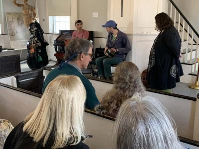 The Vox Hunters are a Providence-based folk trio. 