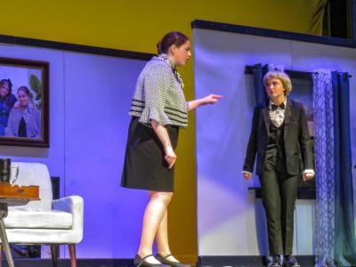 Cook and Ripley's characters resort to insults when things get too heated. 