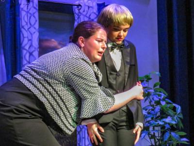 Cook's character is delighted when Ripley's asks for her blessing to marry her daughter. 