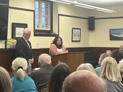 Frances-Feliz Kearns is current on the Old Rochester School Committee and is looking for a seat on the Select Board. 