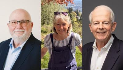 Curtis Mendes, Jan Brodie and William Coquilette.