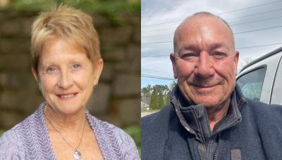 Kathy Eklund and Michael King.