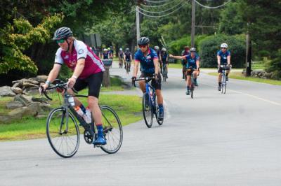 Over 6,000 riders participated in this year's ride. 