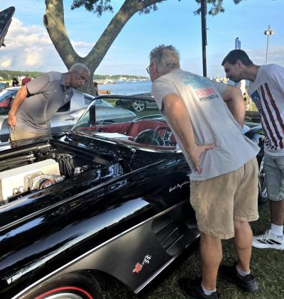 One of the annual summer cruise nights happened at Shipyard Park on Friday, where people came to see vintage cars. Photos by Tanvi Kulkarni
