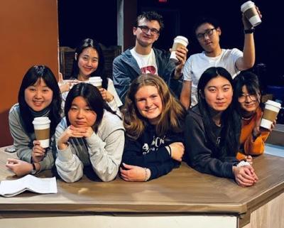 The cast of "Business Ideas." Photos source: Tabor Academy