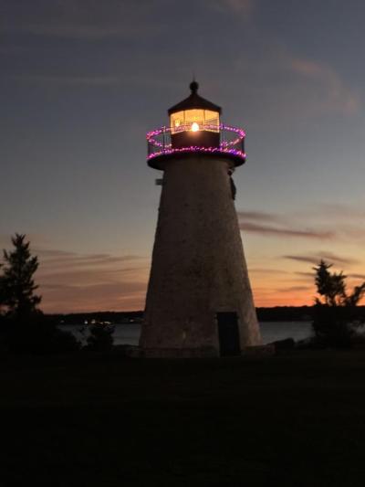 Tours of Ned's Point Lighthouse end for the year on Halloween. Photo source: Sal Giglia 