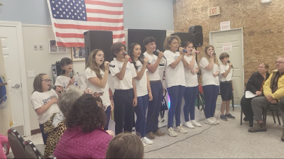 The Showstoppers performed during the Rochester Council on Aging's Block Party. Photo source: Kelly Zucco