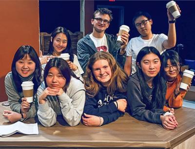 The crew of “Business Ideas.” Photo source: Jesse Hawley