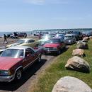 23 drivers from The Lug Nuts car group showed up with their vintage cars as part of a multi-stop cruise to Acushnet.