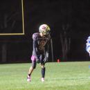 Marcus Scherer readies himself for a play.