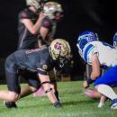 John Ramos readies himself on the line. Photos by Mari Huglin 