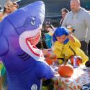 The pumpkin painting table was popular at the Marion trunk or treat. The pumpkin painting table was popular at the Marion trunk or treat.