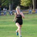 Cassidy Carroll strides towards the finish.